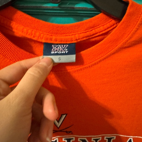 UVA University of Virginia Cavaliers MV Sport Tee Shirt, Small - Picture 3 of 3